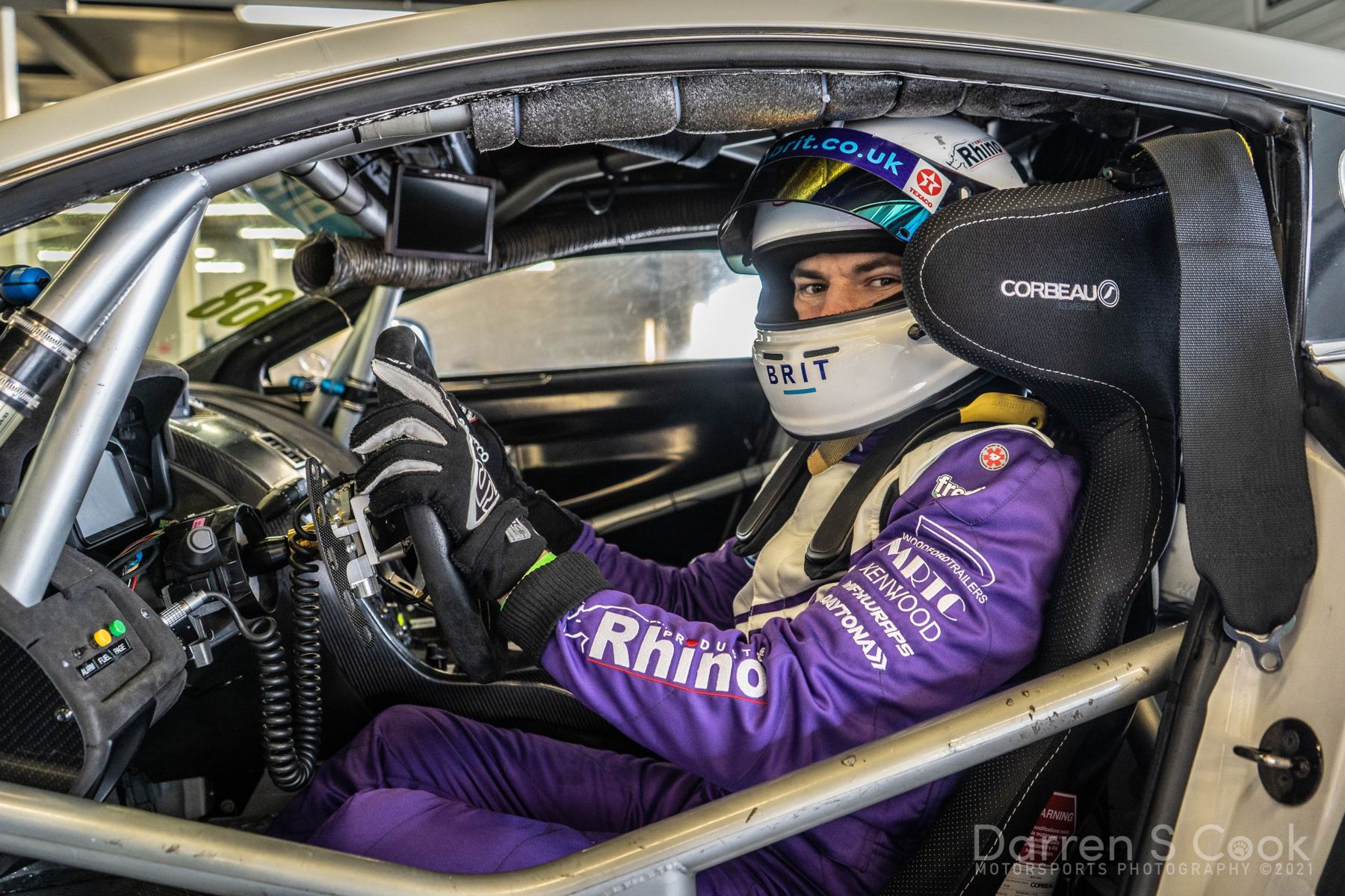 Aaron Morgan racing